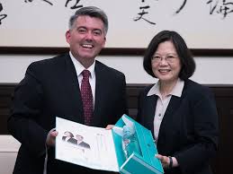 Image result for 美國支持蔡英文