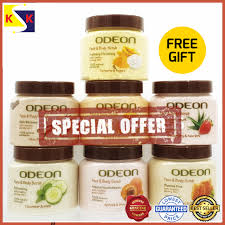 Scrub badan good virtues co. Buy Odeon Face And Body Scrub 300 500 Ml Exfoliate Purpose Seetracker Malaysia