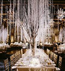Black And Gold Indoor Winter Wedding Reception Modwedding Winter Wonderland Wedding Theme Winter Wedding Decorations Wonderland Wedding Theme