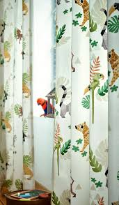 groen geel zand gordijn jungle art in 4305 05 jungle art kindergordijnen gordijnen babykamer jungle kinderkamer