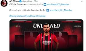 Aug 23, 2021 · crotone confirm milan interest in messias posted by lorenzo bettoni | aug 23, 2021 15:12 | news , crotone , milan , newsnow , serie a , serie b , transfer market | 1 official: Skhwtu6tok R0m