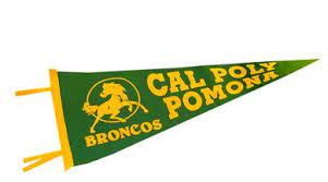 Cal Poly Pomona Pennant 12x30 Bronco Bookstore Cal Poly Pomona Pomona College Logo