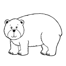 Unsurpassed hibernating bear coloring page bears clipart images erdei llatok forest animals. Top 10 Free Printable Brown Bear Coloring Pages Online