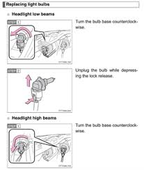 Toyota corolla replacement headlight bulb information. Solved How To Change 2009 Toyota Matrix High Beam Headlight Bulb Fixya