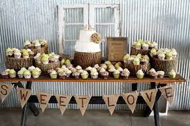 Small Rustic Cake With Cupcakes Wedding Cake Table Decorations Cake Table Decorations Rustic Cake Tables
