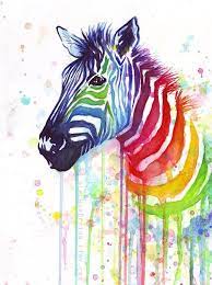 Animals Not Painted Normal Coulrs Google Search Zebra Art Zebra Painting Animal Paintings