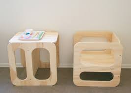 Pin By Elena Capatana On Wood Cube Chair Kids Chairs Toddler Chair