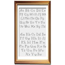 Walmart.com has been visited by 1m+ users in the past month Vintage Sass Alphabet Cross Stitch Pattern Set Peacock Fig