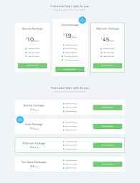 Dribbble Pricing Table Options Jpg By Adam Pickering Web Design Web Design Pricing Pricing Table