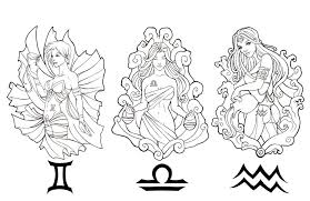 There are no reviews yet. Air Zodiac Pinup Stencil By Chronoperates On Deviantart Witch Coloring Pages Horoscope Art Zodiac Signs Colors