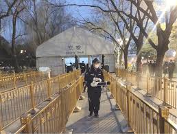天安門地區開展重點部位防疫消毒作業_工作 ...