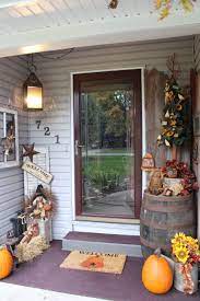 Pin By Heather Hopkins On Primitive Decorating My Home Front Porch Decorating Fall Front Porch Decor Porch Decorating
