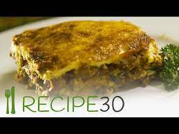 Vegetarian Moussaka Easy Meals With Video Recipes By Chef Joel Mielle Recipe30 Interesting Food Recipes Moussaka Moussaka Recipe