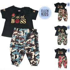 Baju anak merupakan salah satu jenis pakaian yang paling dibutuhkan sekarang ini. Harga Baju Army Anak Terbaik Pakaian Anak Perempuan Fashion Bayi Anak Juni 2021 Shopee Indonesia
