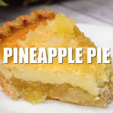 Pineapple Pie Recipe Pineapple Recipes Pineapple Pie Recipes Desserts