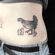 Mother Hen And Baby Chicks Tattoo Tattoos Tattoos For Daughters Hen Tattoo