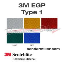 Jenis bahan stiker ini memiliki tekstur seperti plastik dan sangat mudah ditemui di percetakan digital printing. Stiker 3m Egp 3430 Engineering Grade Prismatic Bandar Stiker