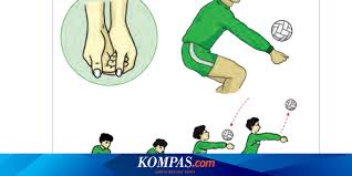 Berikut adalah cara berlatih kombinasi gerakan passing atas dan passing bawah, yakni. Tahapan Melakukan Passing Bawah Dalam Bola Voli Halaman All Kompas Com