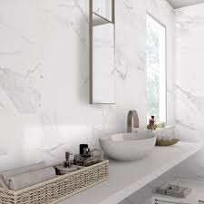 Bathroom inspiration grey bathrooms grey bathroom tiles white bathroom small bathroom neutral interior design bathroom tile designs bathrooms discover rustic to modern tiling patterns with the top 60 best grey bathroom tile ideas. Matt White Marble Effect Porcelain Wall And Floor Tile 600x300mm