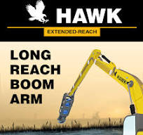 Long Reach Arm Dredging System - HAWK Excavator