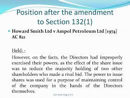 Its major shareholders were two independent companies, ampol petroleum and bulkships ltd, which between them controlled 55% of miller's issued capital. Implications Of Some Recent Amendments To The Companies Act Ppt Download