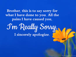Beautiful sorry messages to your girlfriend. Sorry Messages For Brother Apology Quotes Wishesmsg Apologizing Quotes Message For Brother How To Apologize