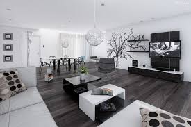 Black And White Interior Decor Around The World Black And White Living Room Modern White Living Room White Living Room