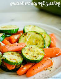 Last week the little and i picked up a basket full of extra large zucchini at a roadside market, with the thought that i would find time to make some zucchini relish. Carrots And Zucchini With Parmesan Creations By Kara