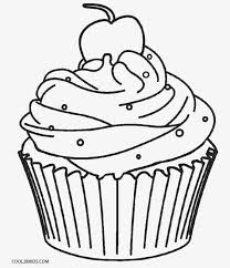 The large print book makes a perfect gift for young baking enthusiasts who love using their imagination while coloring differently shaped and decorated sweet cupcakes. Free Printable Cupcake Coloring Pages For Kids