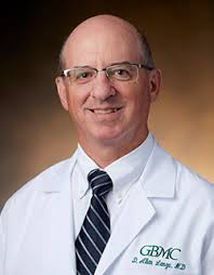 A popular high school referee and umpire credits GBMC with saving his knee 