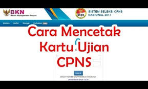 Artikel ini mengupas tips ujian & strategi dalam mengerjakan soal agar mendapatkan hasil yang optimal. Contoh Soal P3k Cara Mencetak Nomor Ujian Slta Dan S1 Seleksi Cpns Kemenkumham 2017 Icpns
