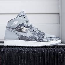 Air Jordan 1 Retro High Og White Black Wolf Grey Jordan Big Kids 1 Retro High Premium Grey Wolf Grey Metallic Silver Jordan 1 Retro High Kids Shoes Jordans