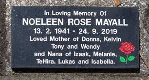 Noeleen Rose Mayall (1941-2019)