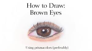 You should draw these areas out so you know to avoid coloring inside them. How To Draw Realistic Brown Eyes Using Prismacolors Youtube