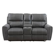 Default Title Reclining Sofa Dual Reclining Loveseat Microfiber Loveseat