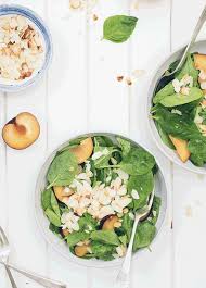 Plum Almond Salad Eating Well Recipes Healthy Receipes Medium Recipe