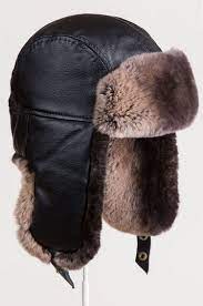 Pin By Jionne Christian On Hats Trapper Hats Lambskin Leather Fur Trim