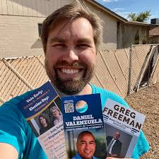 Spent Presidents' Day outside Representative Schweikerts office with a  couple hundred friends of mine. We will keep fighting for change. #AZ01