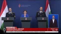 Orbán viktor bejelentette, hogy tíz akciócsoportot állítottak felelnek: M1 Hirado Youtube