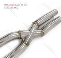 High Quality Catback For Jaguar XE S V6 3.0T Stainless Steel Exhaust System  Electronic Valve Muffler Non-destructive Installatio - AliExpress