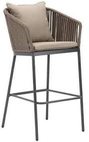 Florida Seating Captiva 30 Patio Bar Stool With Cushion Florida Seating Patio Bar Stools Outdoor Bar Stools Outdoor Stools