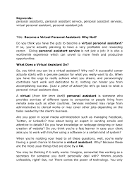 Maybe you would like to learn more about one of these? Become A Virtual Personal Assistant Why Not By Infinityweb Issuu