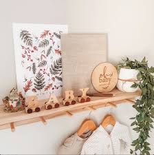 Wall Coat Rack With Shelf Kids Nursery Shelf Peg Rail Peg Rail With Shelf Wooden Peg Rack Wooden Peg Rail Towel Rack Hat Rack Kids In 2021 Coat Rack Wall