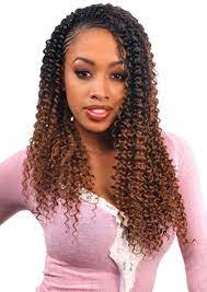 Freetress Synthetic Hair Crochet Braids Water Wave Bulk 22 In 2021 Curly Crochet Hair Styles Crochet Braids Hairstyles Crochet Hair Styles