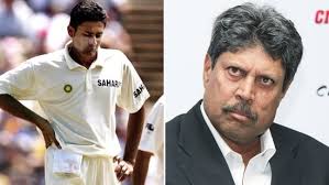 Kumble dropped a catch and Kapil scolded him