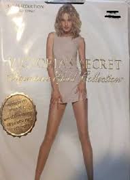 2 Victorias Secret Signature Gold Grey Large Sheer