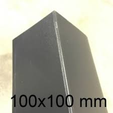 Cornière à clipser 2m gris anthracite. Corniere Pvc Gris Anthracite 100 X 100