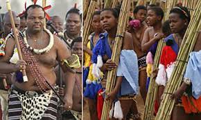 Prince jameson mbilini dlamini, ambassador for. Topless Virgins Parade In Front Of Swazi King To Celebrate Chastity And Unity Daily Mail Online