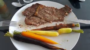 Entrecote Et Carottes Multicolores Cuisine Carotte Multicolore