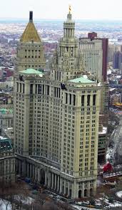 The Municipal Building In Foreground The Thurgood Marshall U S Courthouse Left Background Lower Man New York City New York City Pictures New York Buildings